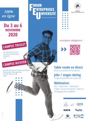 Forum entreprises/université 100% virtuel - Montpellier Management