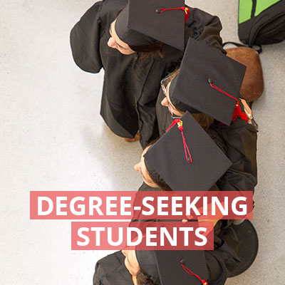 Degree seeking students