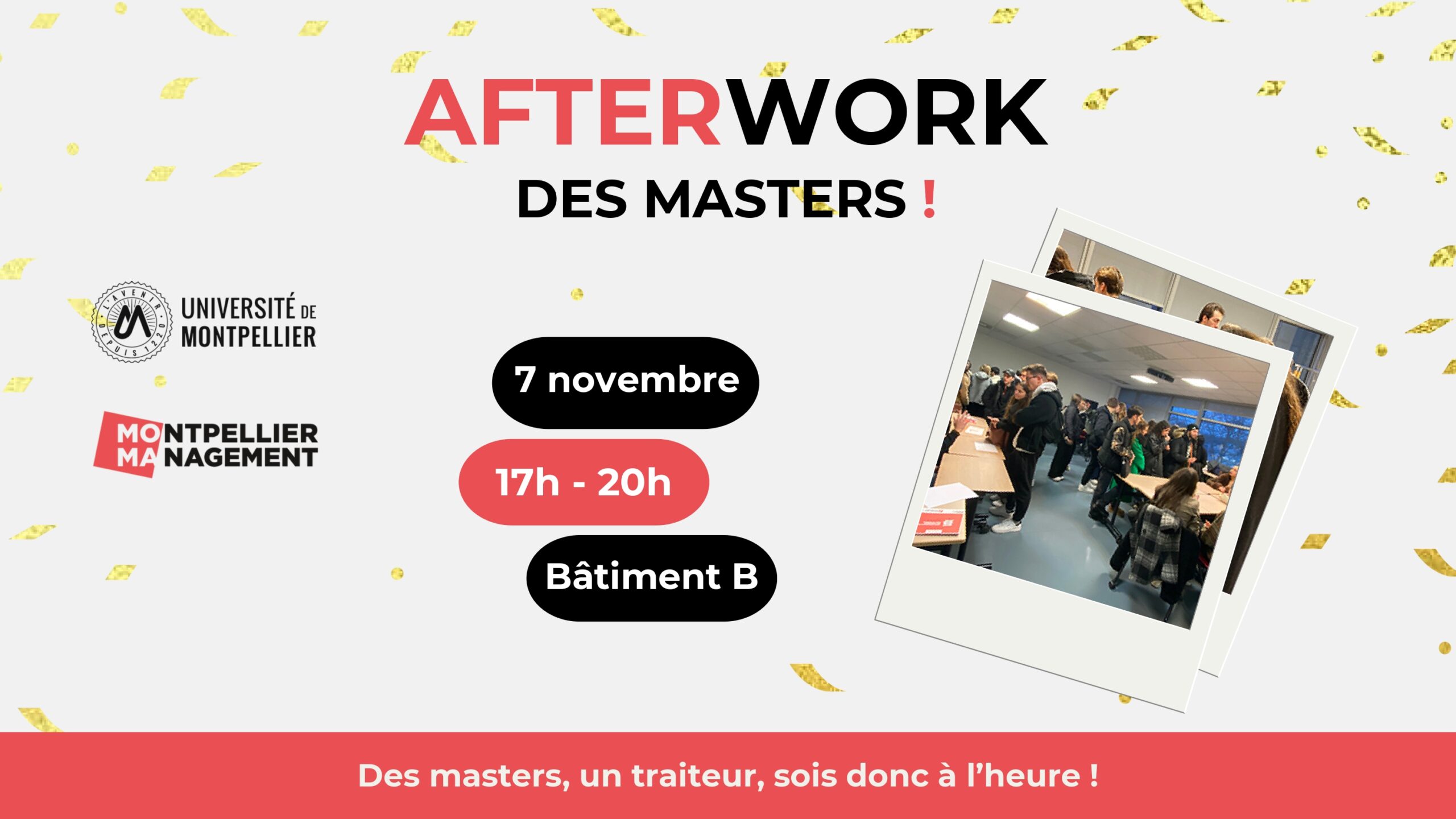 Afterwork des masters 2024