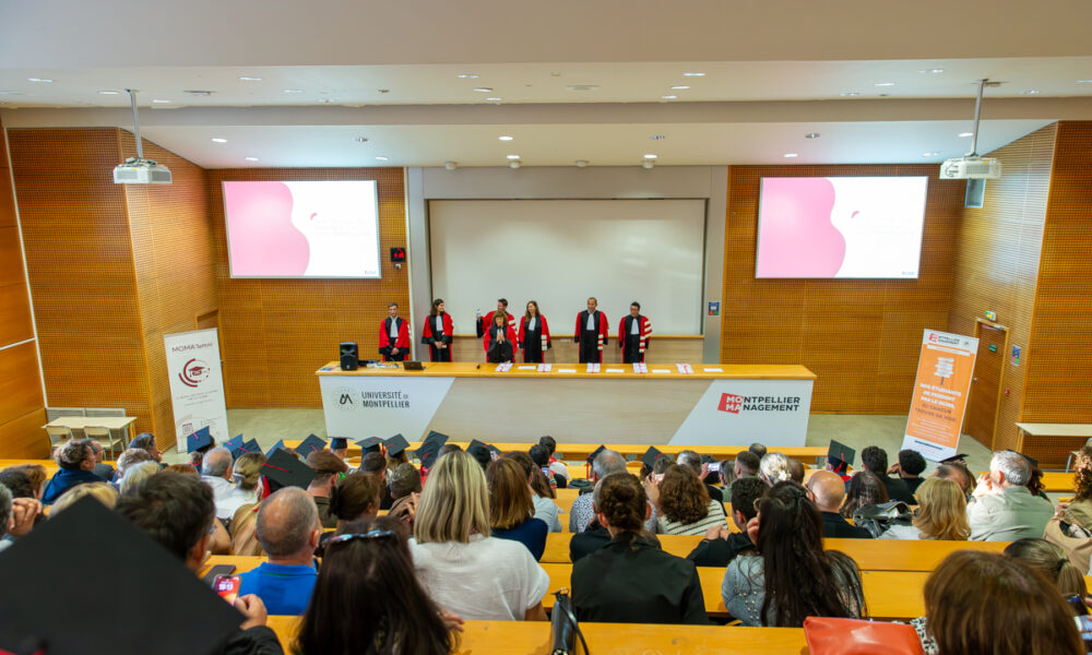 Remise de diplômes des M2 Marketing Vente