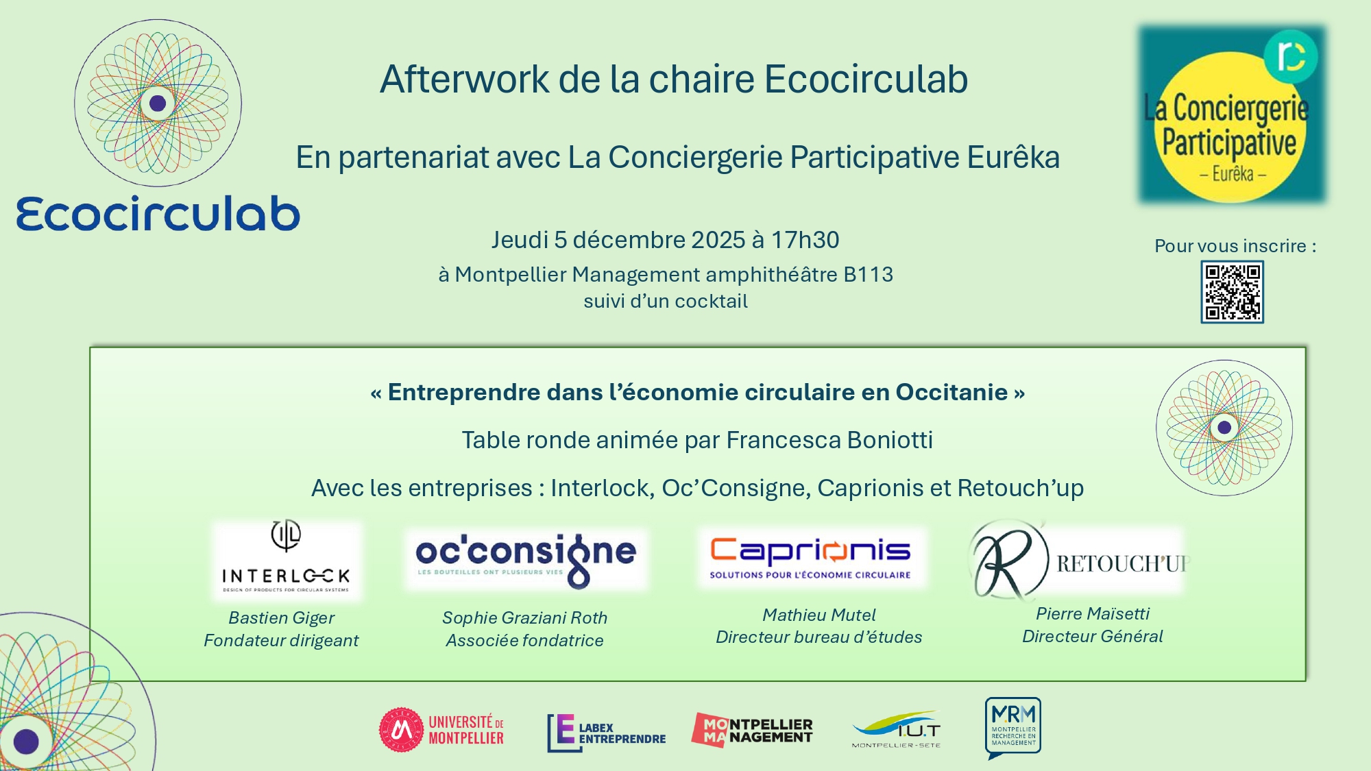 Afterwork Chaire Conciergerie